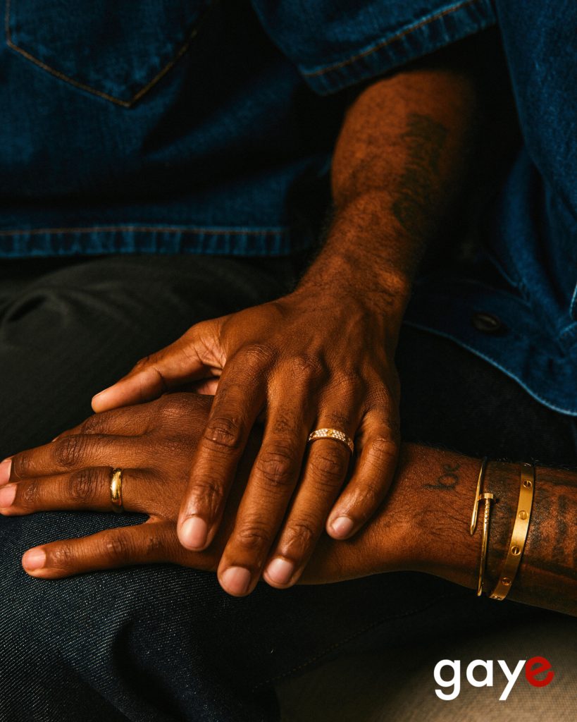 Jermelle Simon & Obio Jones wedding rings