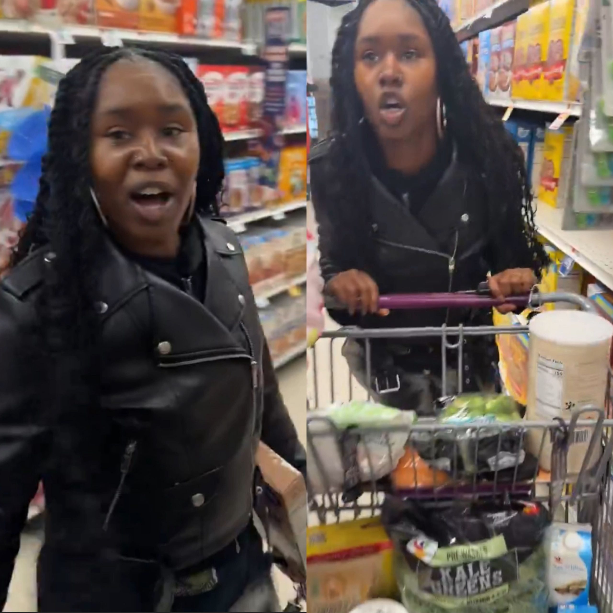 Shibritney Colbert in viral grocery store video