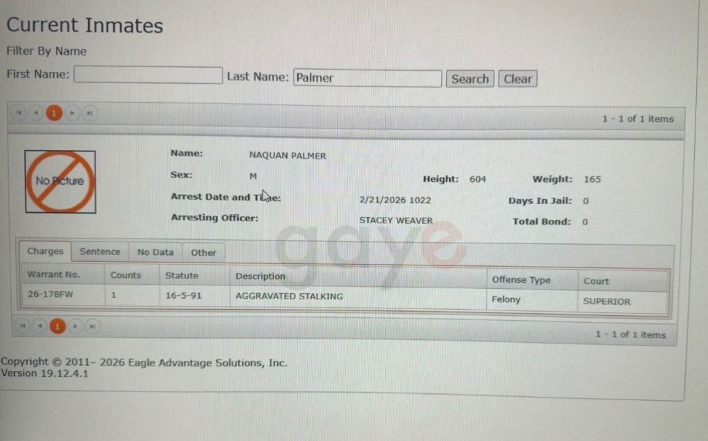 Naqaun Palmer aka DL Whisperer Arrested