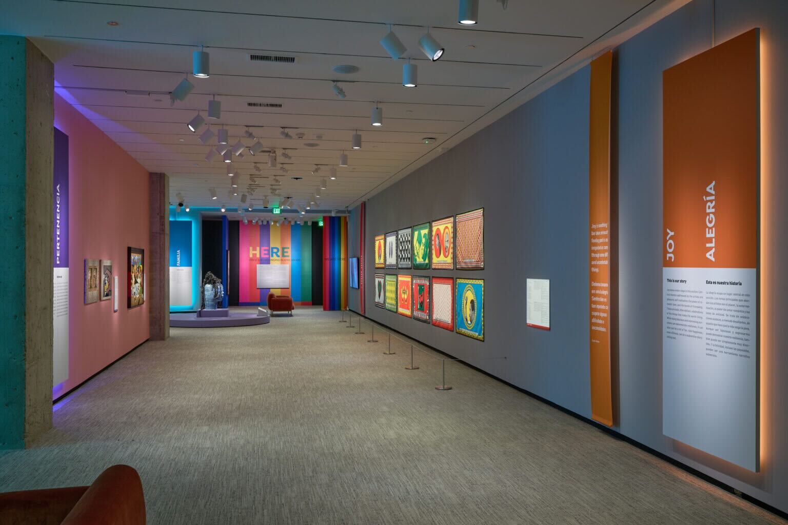 Here: Pride and Belonging in African Art’, National Museum of African Art, Smithsonian Institution, Photos by Brad Simpson, 2026.