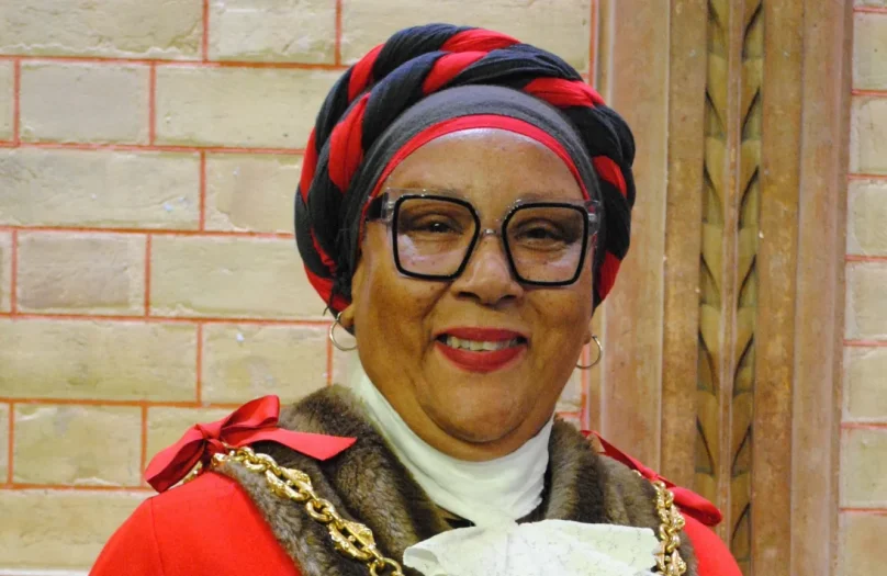 Pat Bruce-Browne has made history as Ipswich's first black gay woman to be elected as mayor