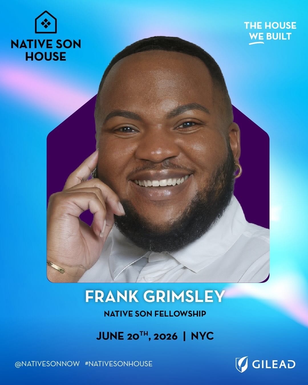 Frank Grimsley (@franknthecity) — A content creator, motivational speaker and Season 4 winner of Netflix’s The Circle, known for bringing humor, heart and presence into every room he enters.