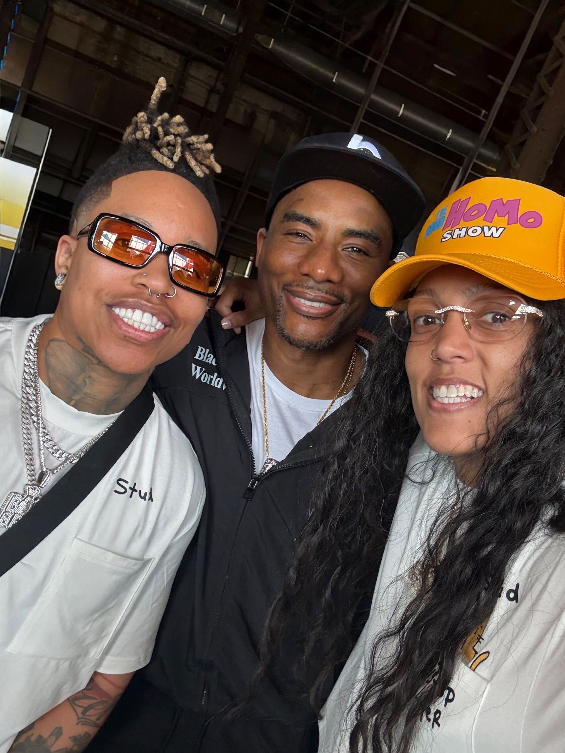 Boss Britt (Left), Charlamagne Tha God (Middle), DJ eXeL (Right)